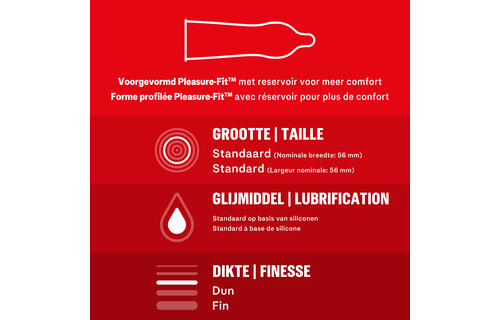 Durex  Condooms Thin Feel 20st x4