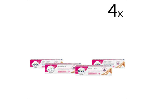 Veet Ontharingscreme - Normale Huid - Minima - 200ml x4