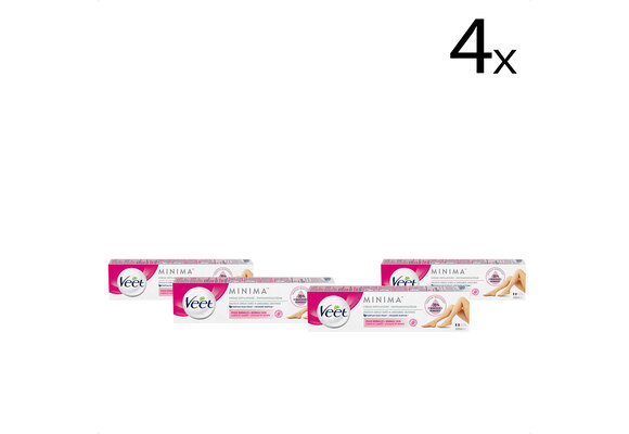 Veet Ontharingscreme - Normale Huid - Minima - 200ml x4