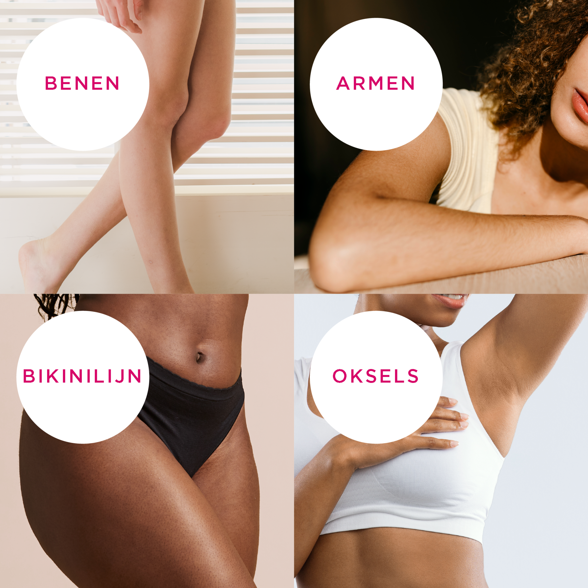 Veet Ontharingscreme - Normale Huid - Minima - 200ml x4