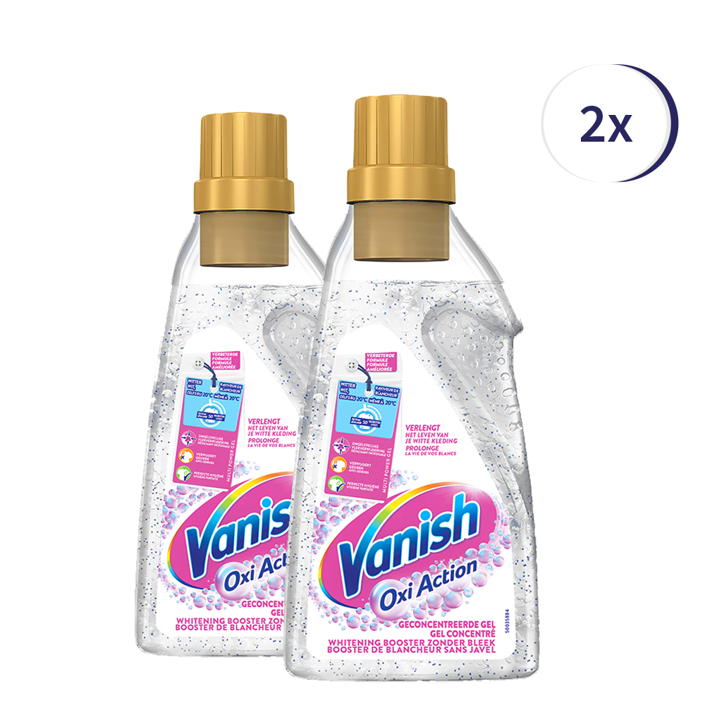 Vanish Oxi Action Whitening Booster Liquid - 750ml x2