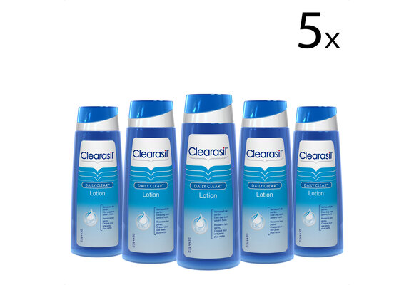 Clearasil Reinigingslotion Daily Clear 200ml x5