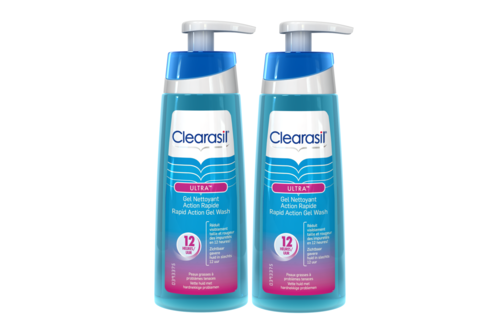 Clearasil Wasgel Ultra Gel Wash 200ml x2
