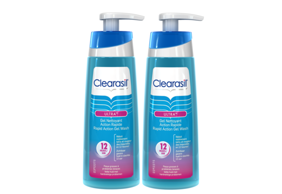 Clearasil Wasgel Ultra Gel Wash 200ml x2