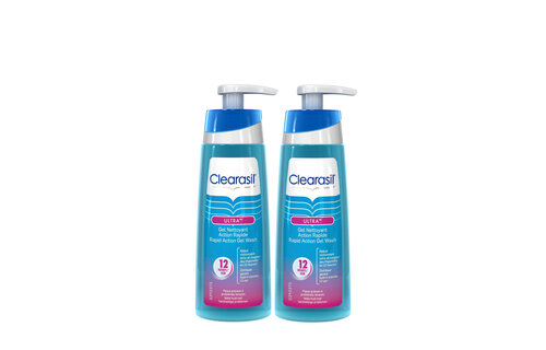 Clearasil Wasgel Ultra Gel Wash 200ml x2