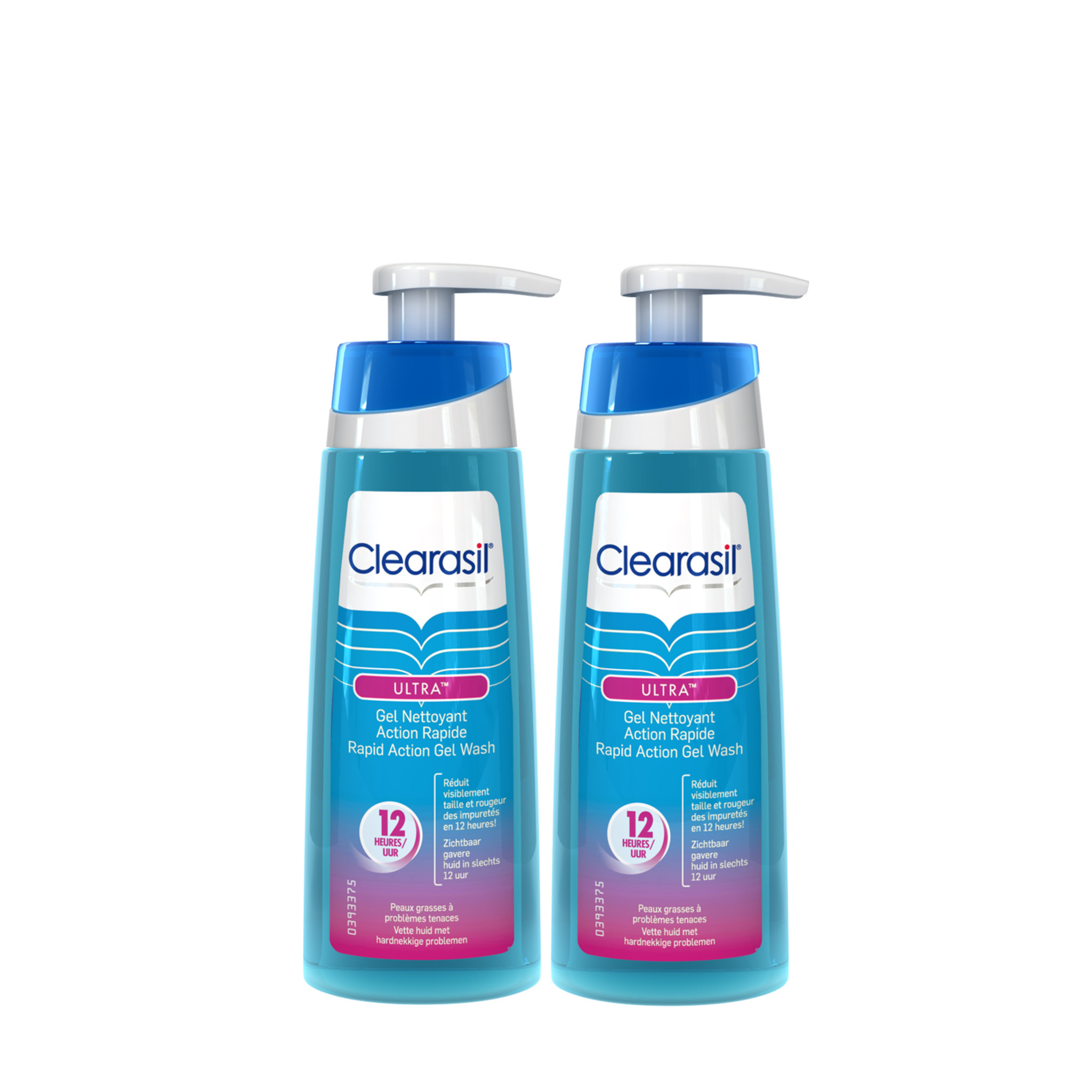 Clearasil Wasgel Ultra Gel Wash 200ml x2