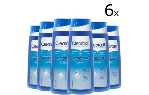 Clearasil Reinigingslotion Daily Clear 200ml x6