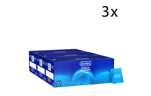 Durex Condooms Extra Safe - 144 stuks x3