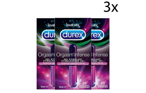 Durex Stimulerende Gel - Intense Orgasm 10ml x3