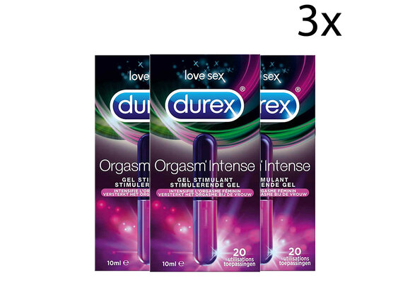 Durex Stimulerende Gel - Intense Orgasm 10ml x3