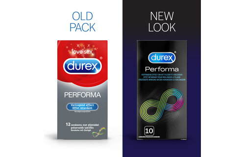 Durex Condooms Performa 10st - 3 Stuks - Voordeelverpakking
