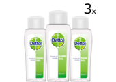 Dettol Handgel - Op basis van alcohol - Handgel - 200ml x3
