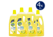 Dettol Allesreiniger Power & Fresh - Citrus - 1L x4