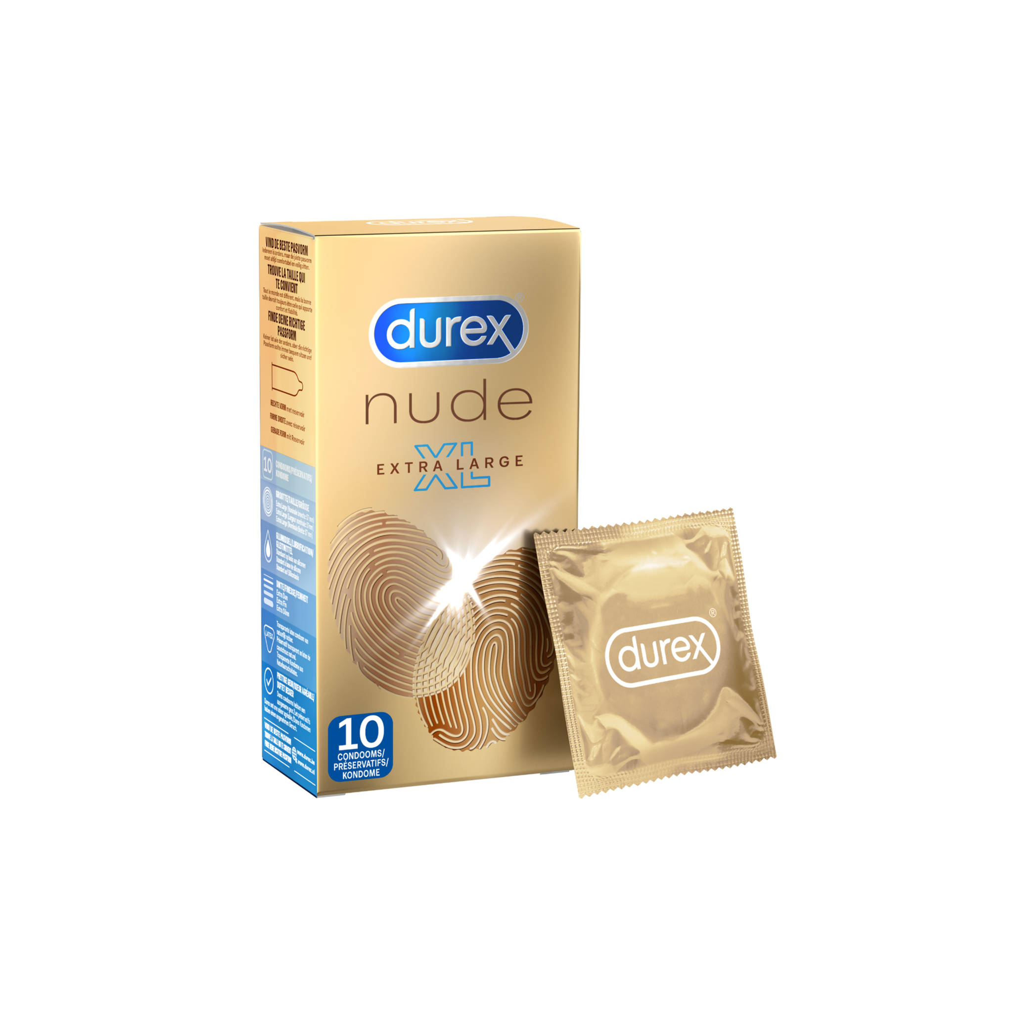 Durex Condooms Nude XL 10st