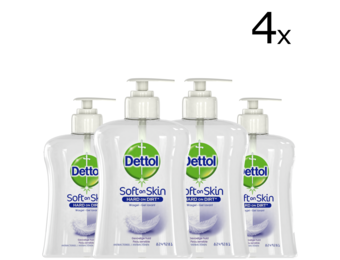 Dettol Handzeep - Gevoelige Huid - 250ml x4
