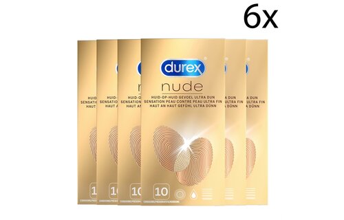Durex Condooms Nude 10st x6
