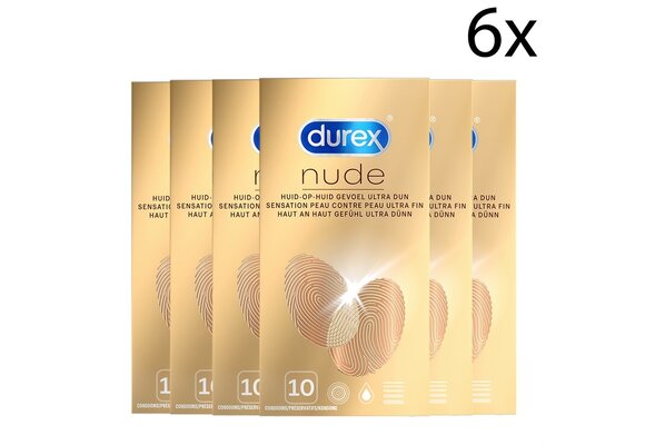 Durex Condooms Nude 10st x6