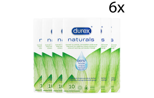 Durex Condooms Natural 10st x6