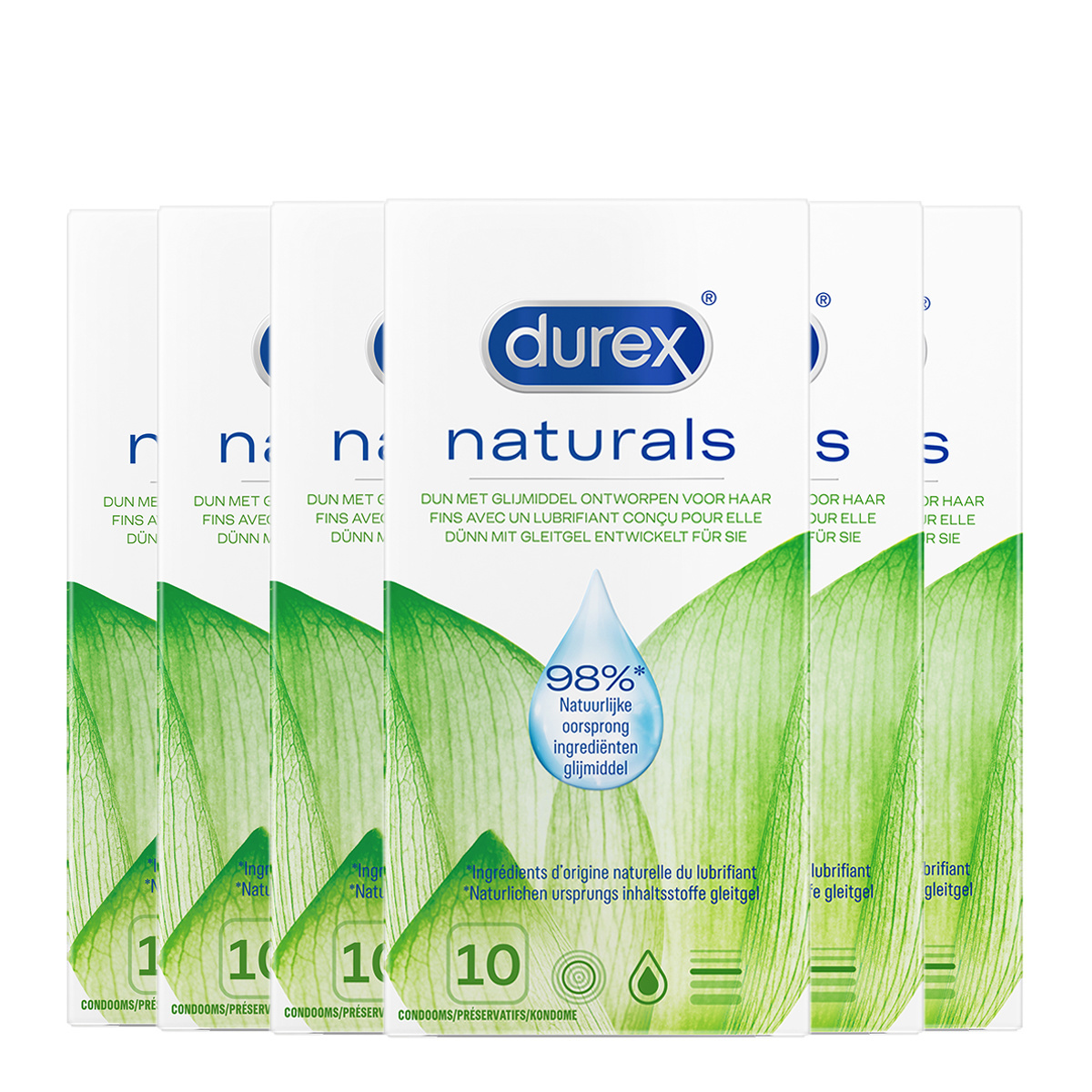 Durex Condooms Natural 10st x6