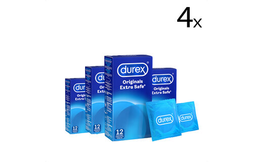 Durex Condooms Extra Safe 12st x4