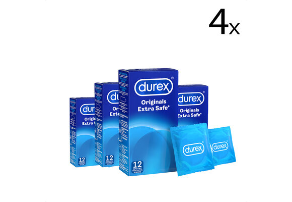 Durex Condooms Extra Safe 12st x4