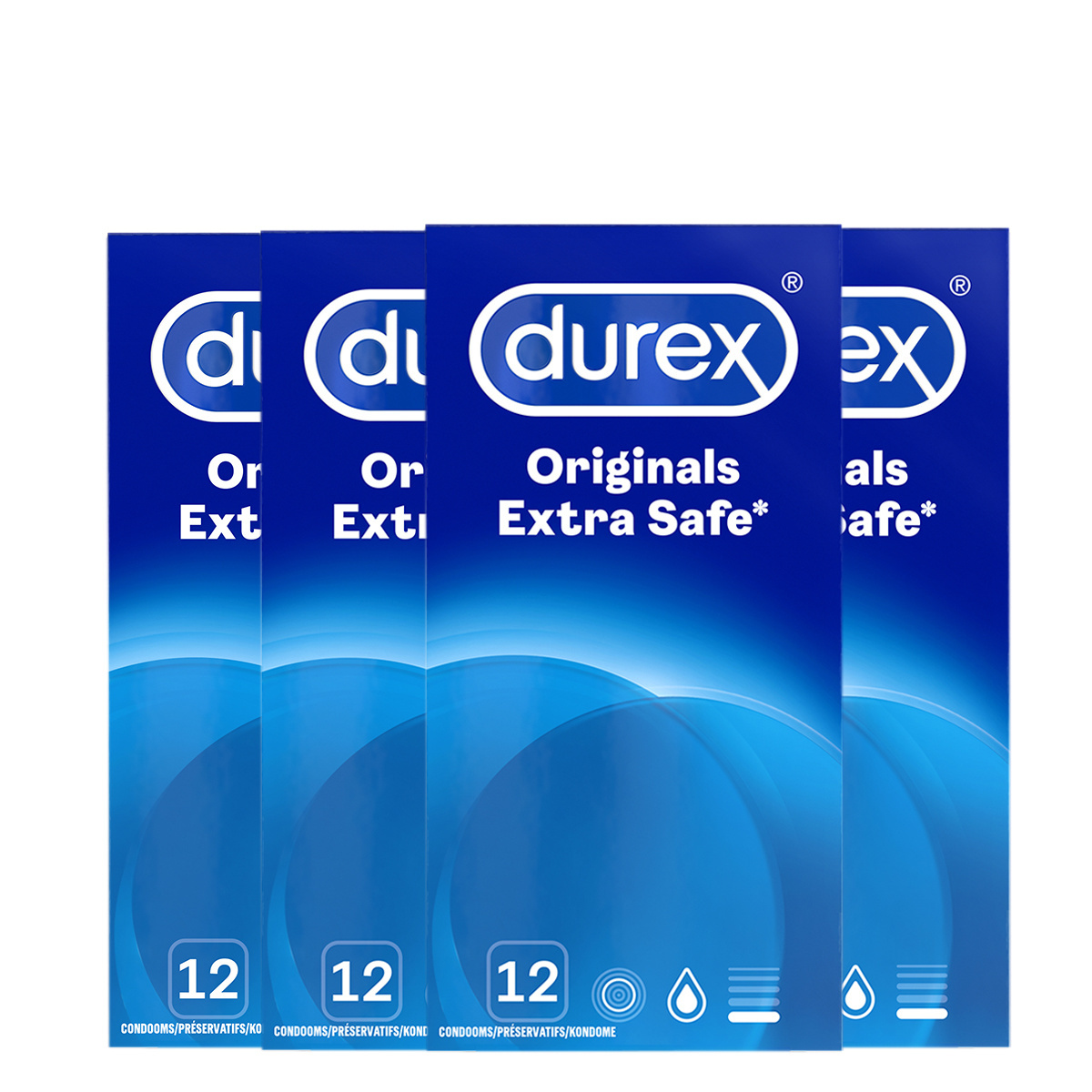 Durex Condooms Extra Safe 12st x4