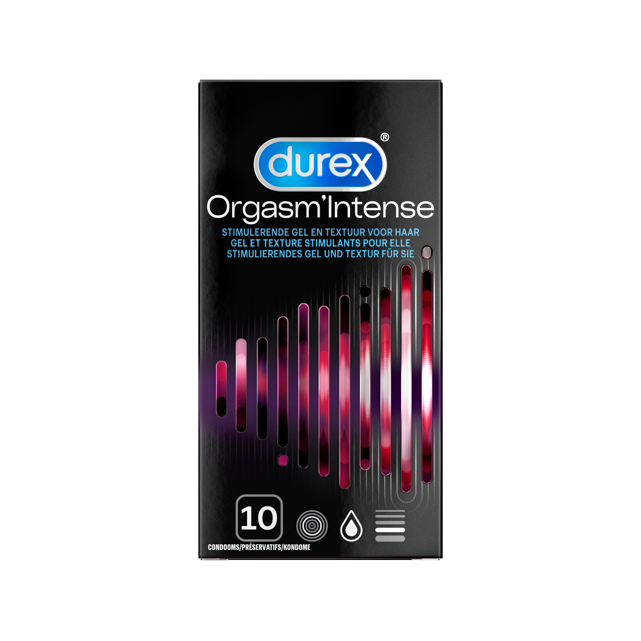 Durex Condooms Orgasm Intense 10st