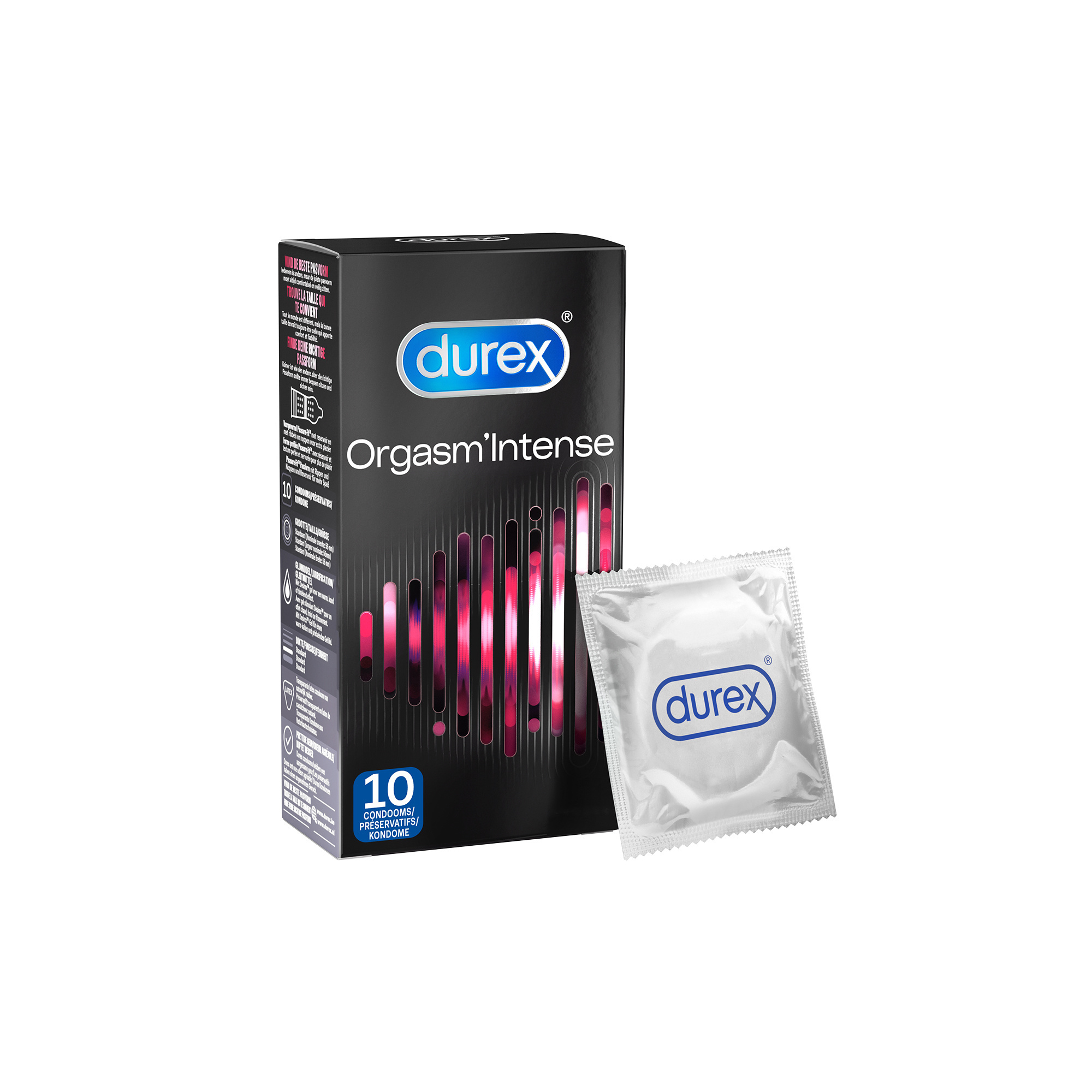 Durex Condooms Orgasm Intense 10st