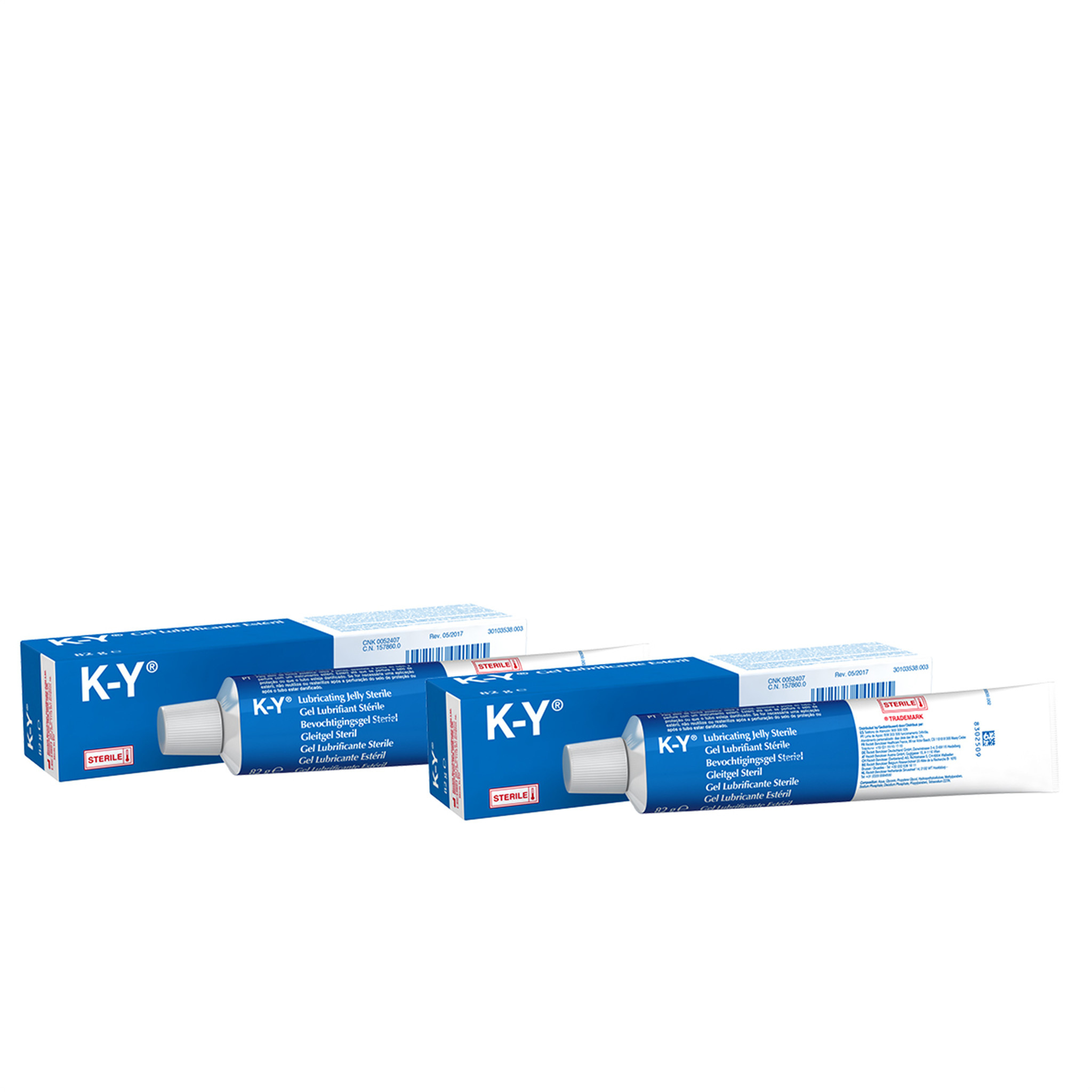 K-Y Bevochtigingsgel Steriel Glijmiddel - 82ml x2