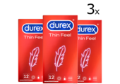 Durex Condooms Feel Thin 12st x3