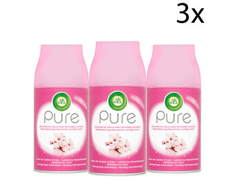 Air Wick Freshmatic Automatische Spray Luchtverfrisser - Pure Aziatische Kersenbloesem - Navulling 250ml x3