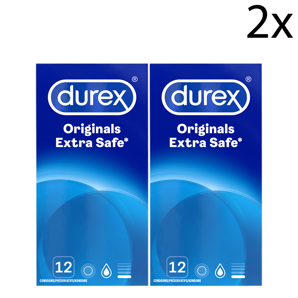 Durex Condooms Extra Safe 12st x2
