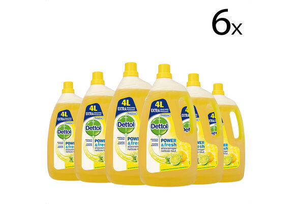 Dettol Allesreiniger Citrus - 4L x6