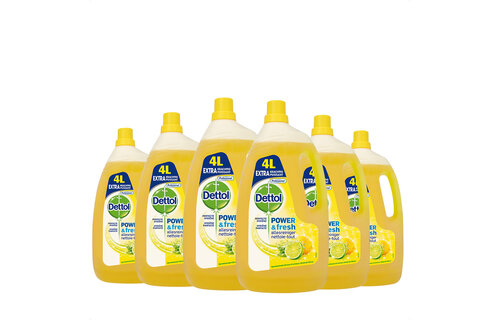 Dettol Allesreiniger Citrus - 4L x6