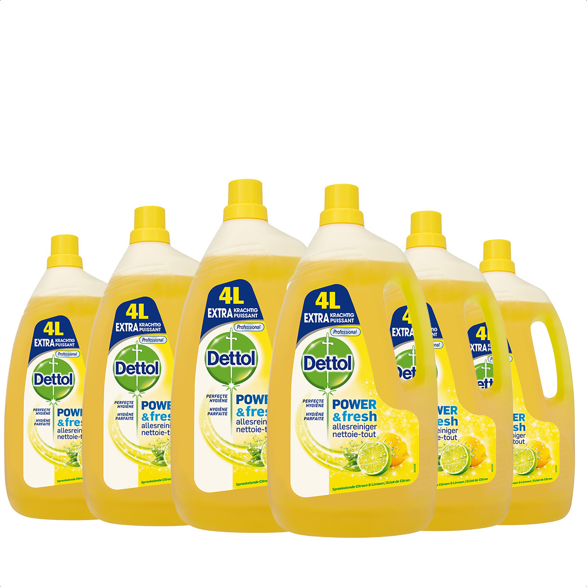 Dettol Allesreiniger Citrus - 4L x6