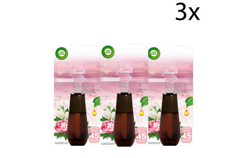 Airwick Automatische Geurverspreider - Jasmijn & pioenroos - Navulling x3
