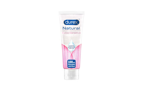 Durex Glijmiddel Natural - Extra Sensitive  - 100% natuurlijk - 100ml