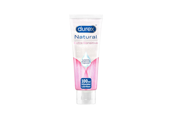 Durex Glijmiddel Natural - Extra Sensitive - 100% natuurlijk - 100ml