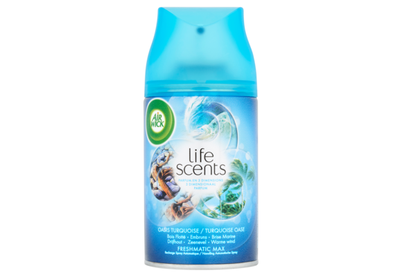 Air Wick Freshmatic Automatische Spray Luchtverfrisser - Life Scents Turquoise Oase - Navulling 250ml