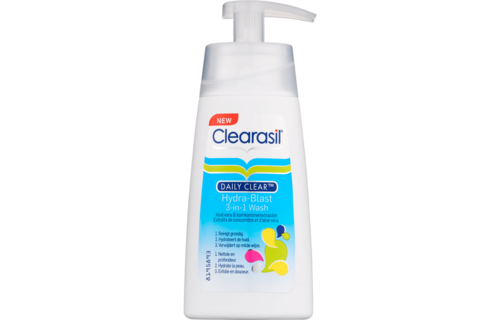 Clearasil Reiningingslotion Daily Clear 3-in-1 Wash 150ml x6