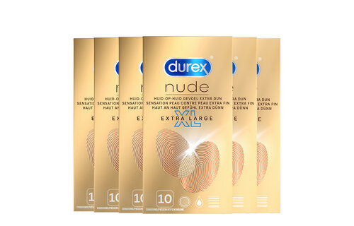 Durex Condooms Nude XL 10st x6