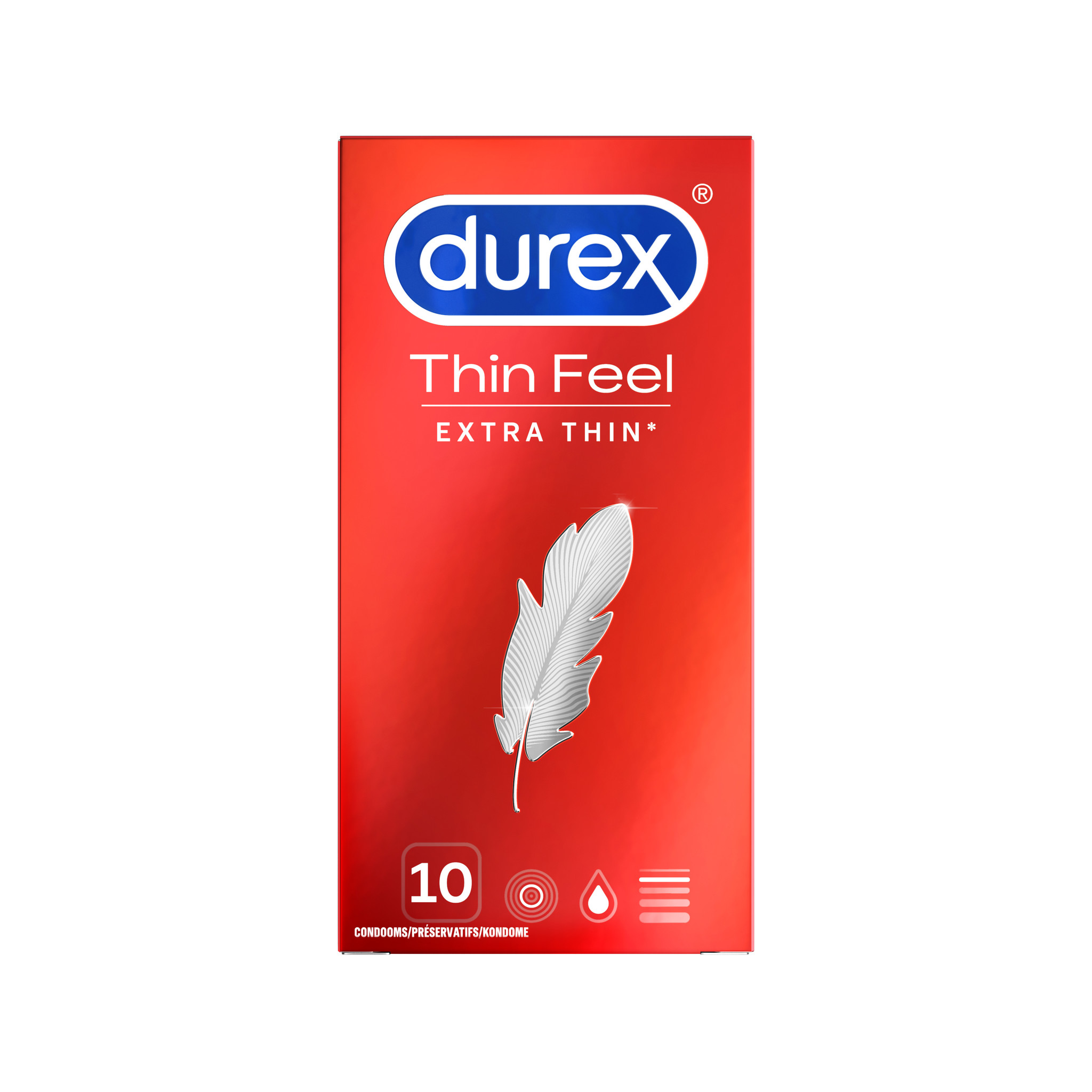 Durex Condooms Thin Feel Extra Thin 10st
