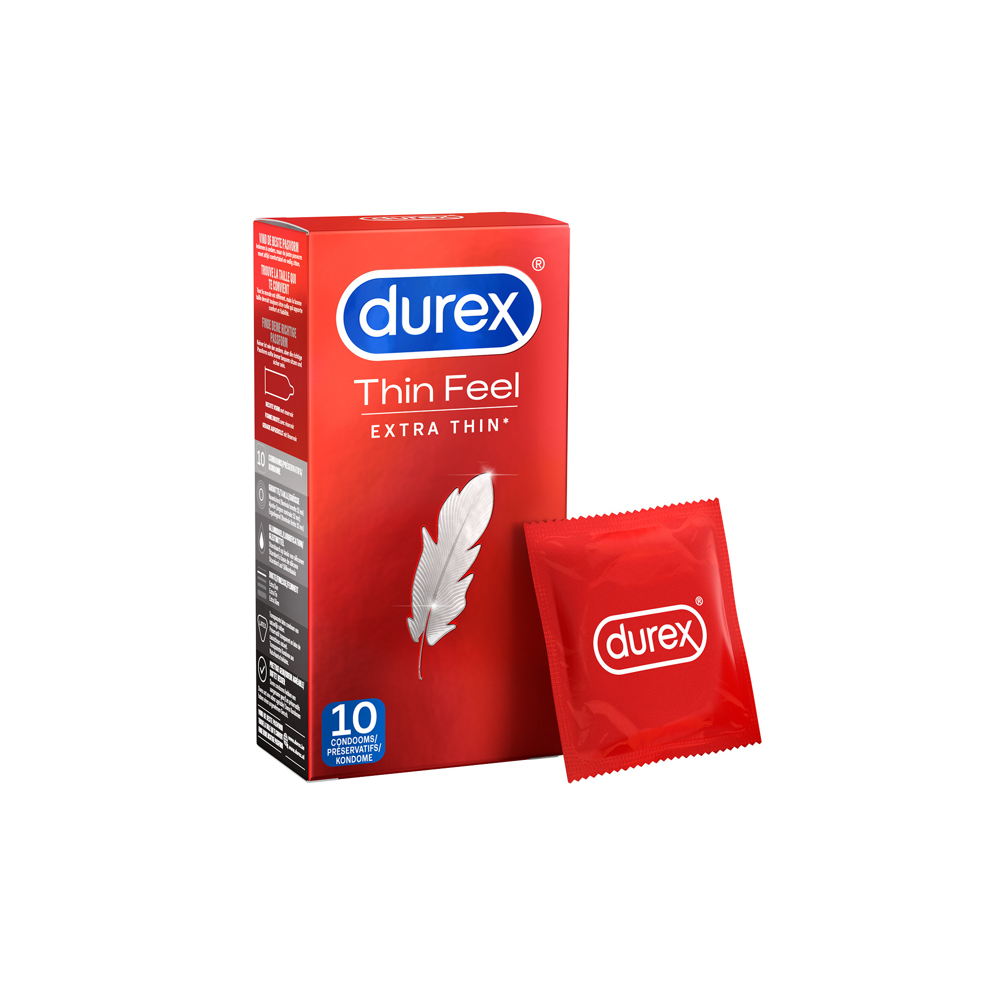 Durex Condooms Thin Feel Extra Thin 10st