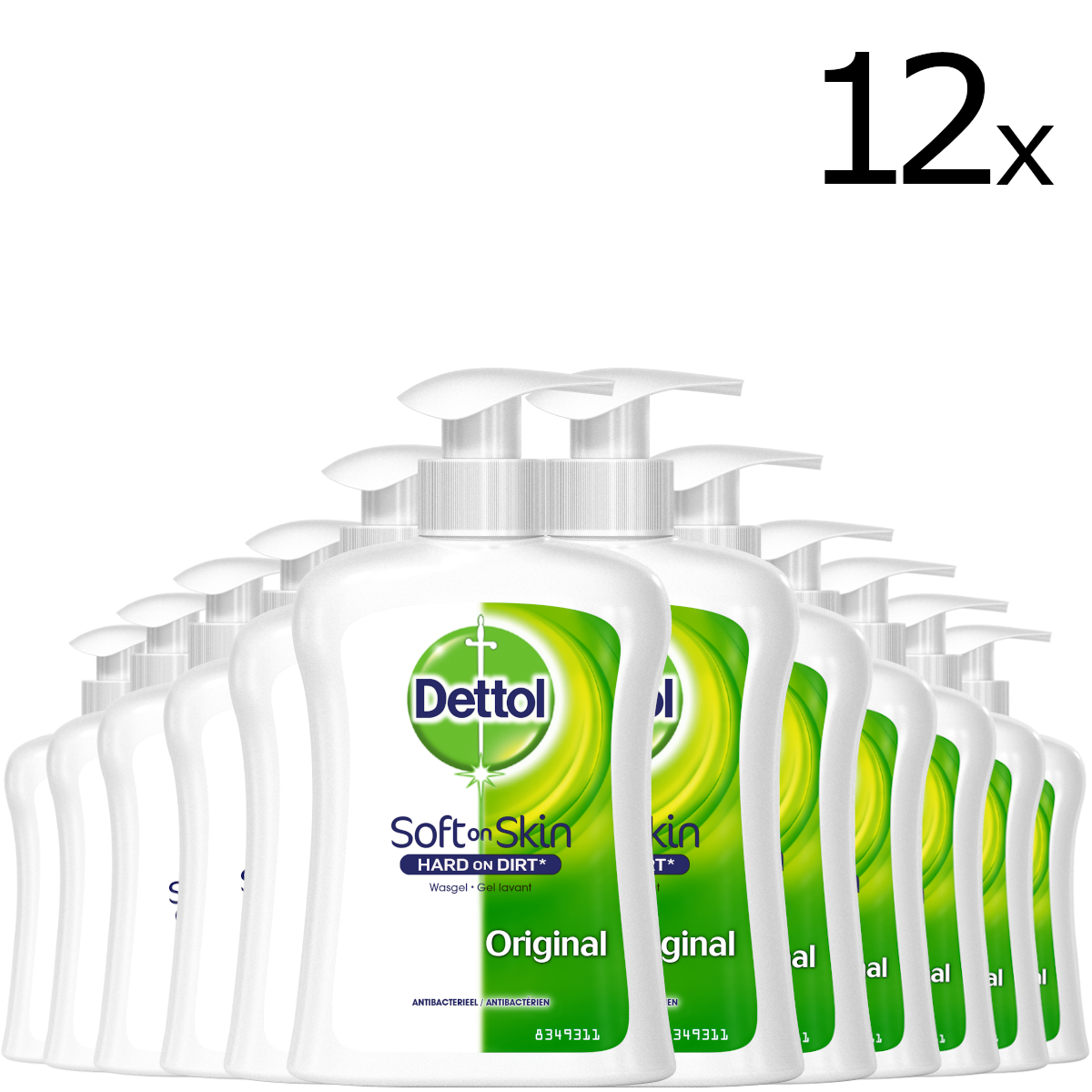 Dettol Handzeep - Original - 250ml x12