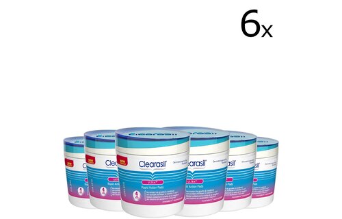 Clearasil Reinigingsdoekjes Ultra Pads 65 stuks x6