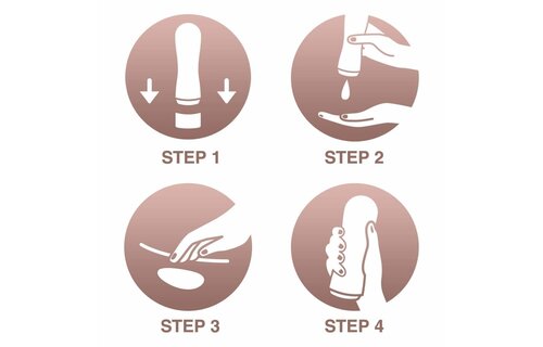 Durex Play Massage 2/1 Sensitive 200ML - 4 Stuks - Voordeelverpakking