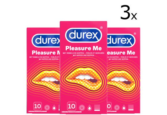 Durex Condooms Pleasure Me 10st x3