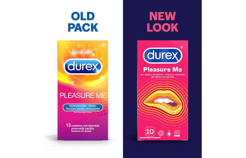 Durex Condooms Pleasure Me 10st - 3 Stuks - Voordeelverpakking