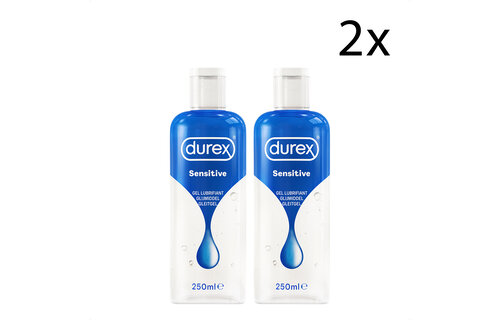 Durex Glijmiddel Sensitive - 250 ml x2