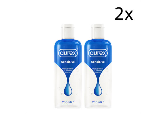 Durex Glijmiddel Sensitive - 250 ml x2